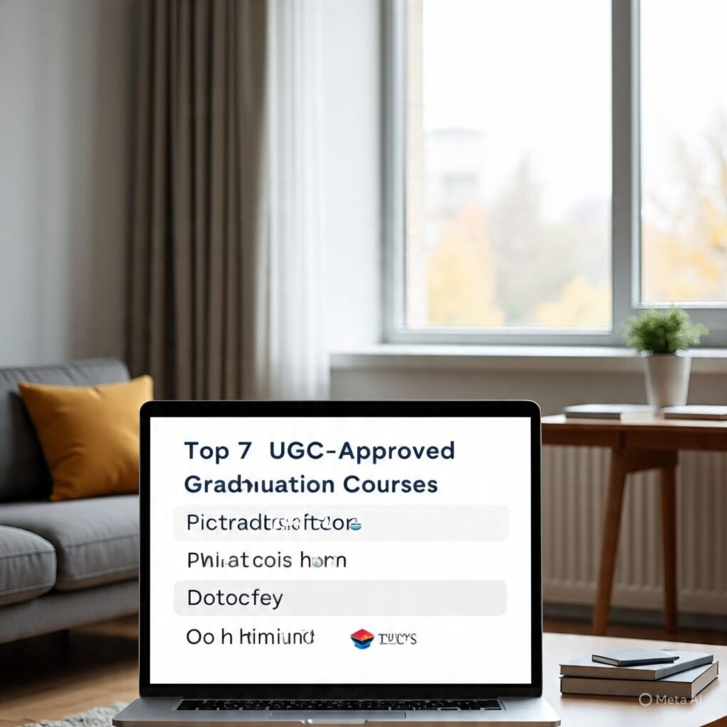 "Top 7 UGC-Approved Online Graduation Courses You Can Do from Home – Recognized & Flexible Degrees"