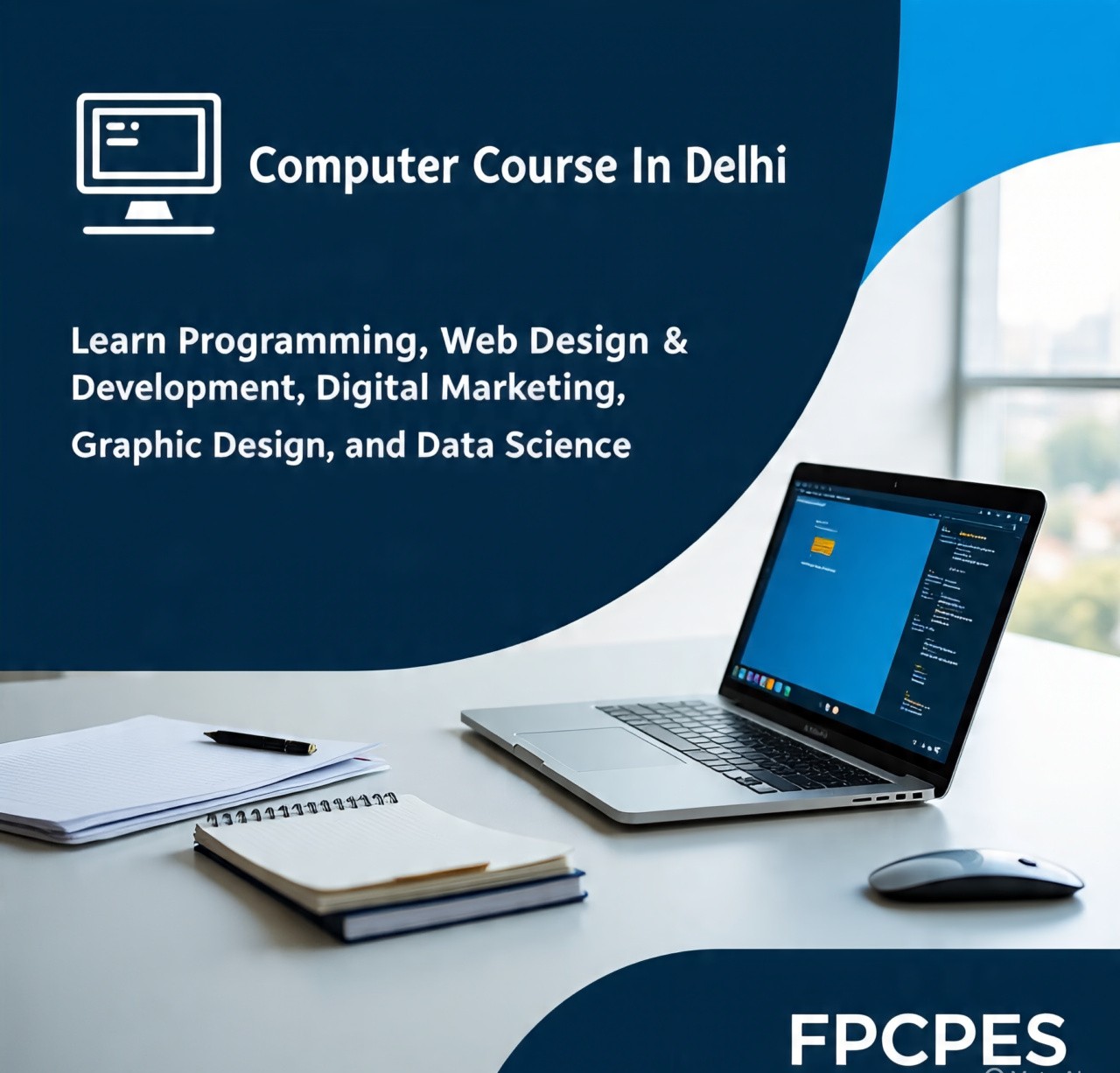 Computer Course In Delhi Learn Programming, Web Design & Development, Digital Marketing, Graphic Design, and Data Science FPCPES
